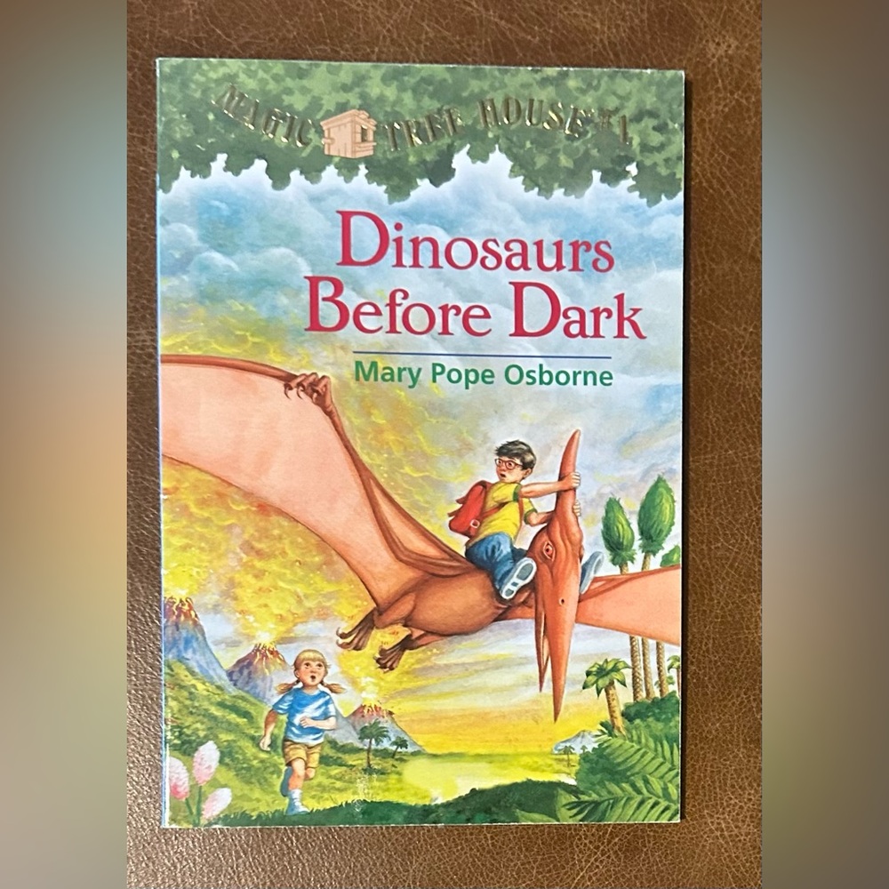Magic Tree House Dinosaurs Before Dark Paperback Book
